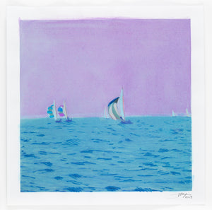 ISCA GREENFIELD-SANDERS, Untitled (Sailboats), 2019