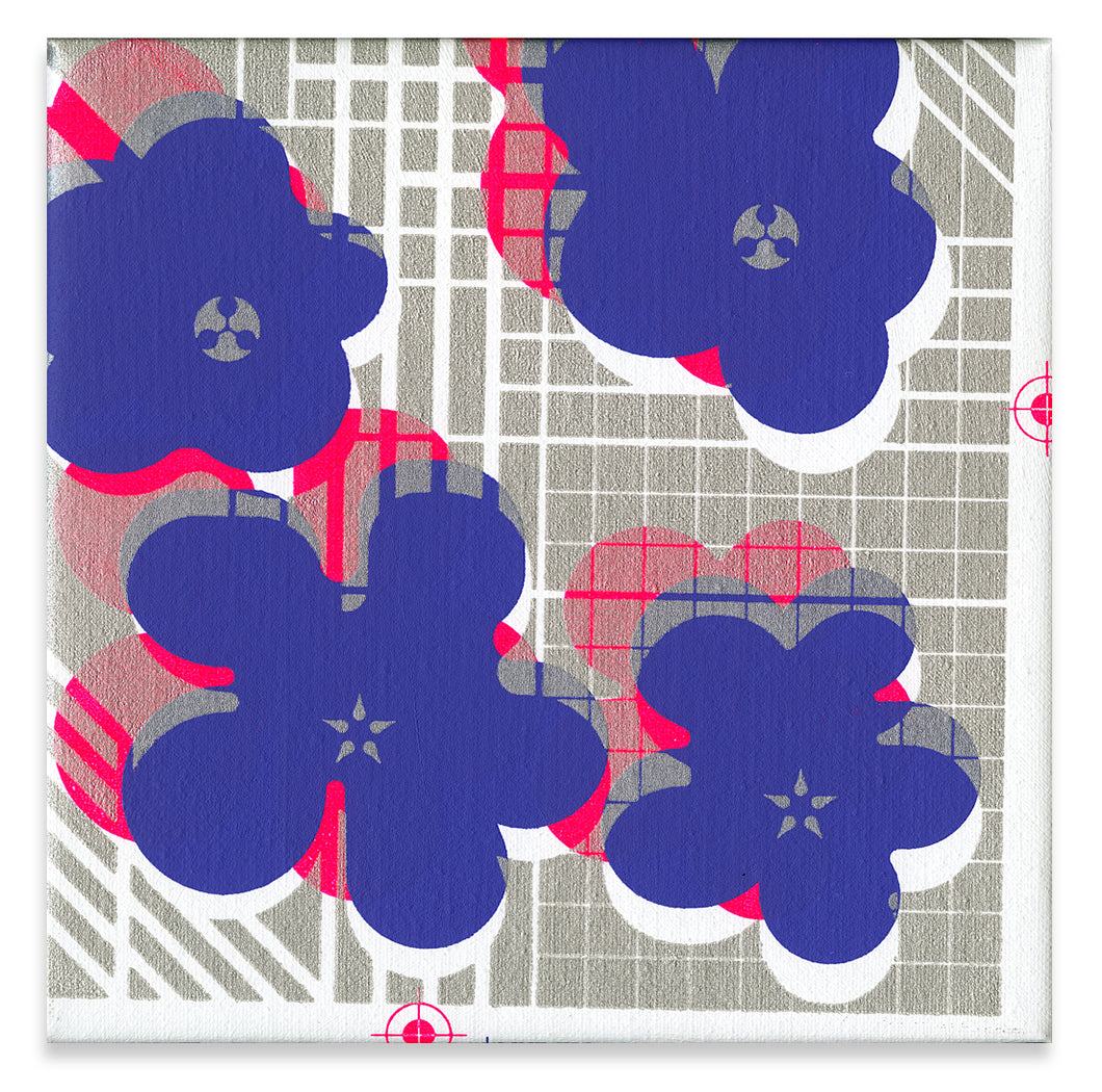 RYAN McGINNESS, Warhol Flower Icon (WFI.8.160), 2019
